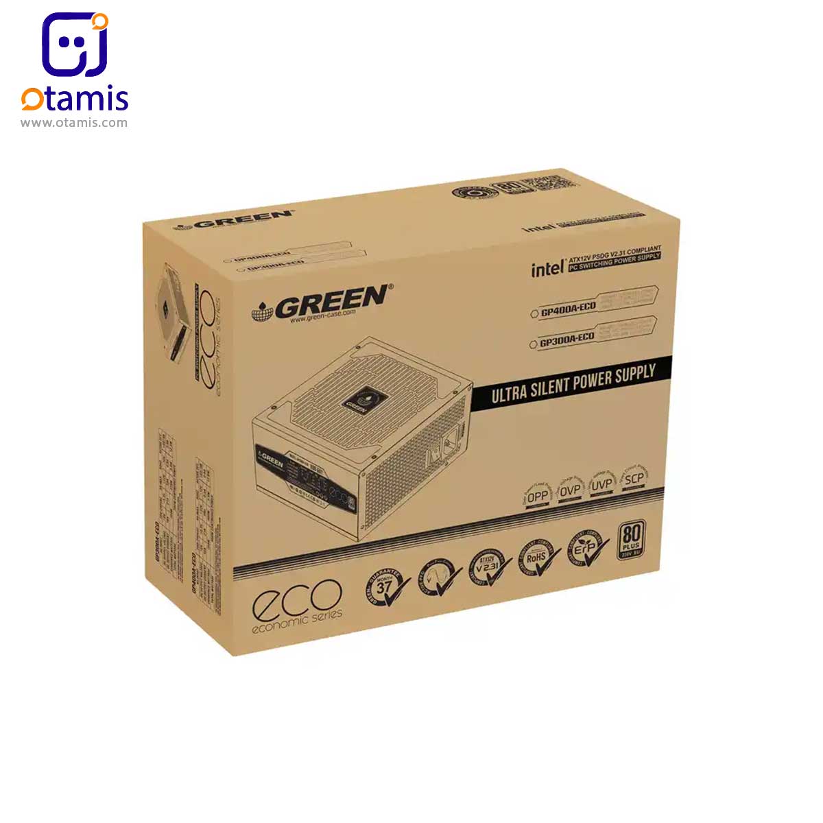 Green GP300A ECO Power Supply