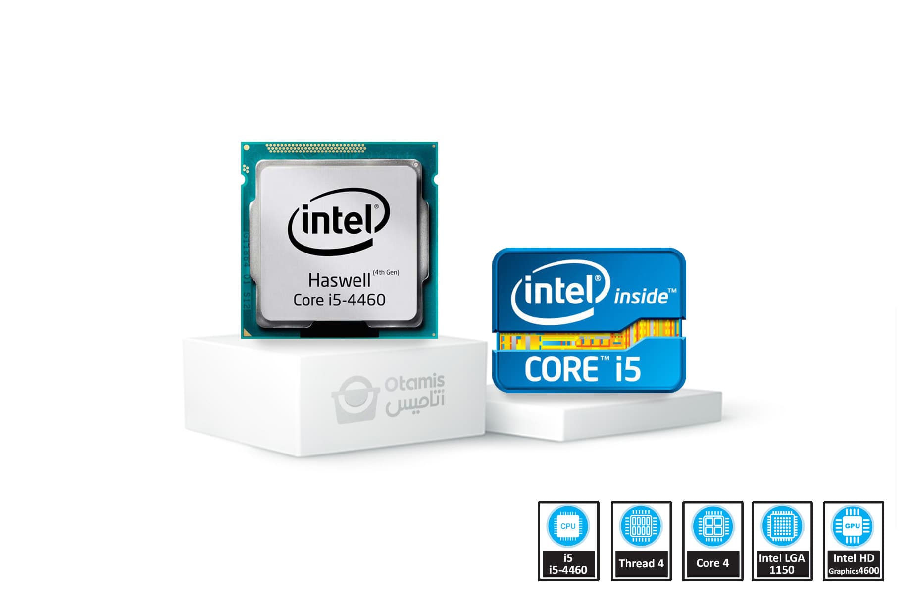 Haswell مدل Core i5-4460 تری