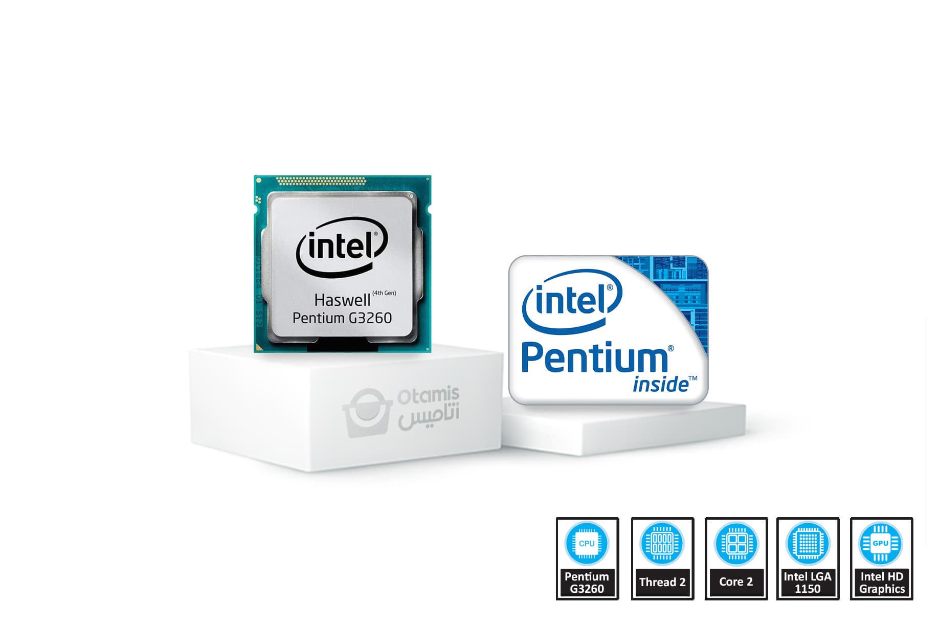 Haswell مدل Pentium G-3260 تری