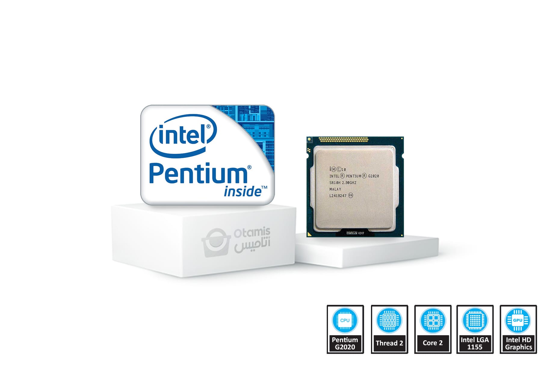 Ivy Bridge مدل Pentium G2020 Tray