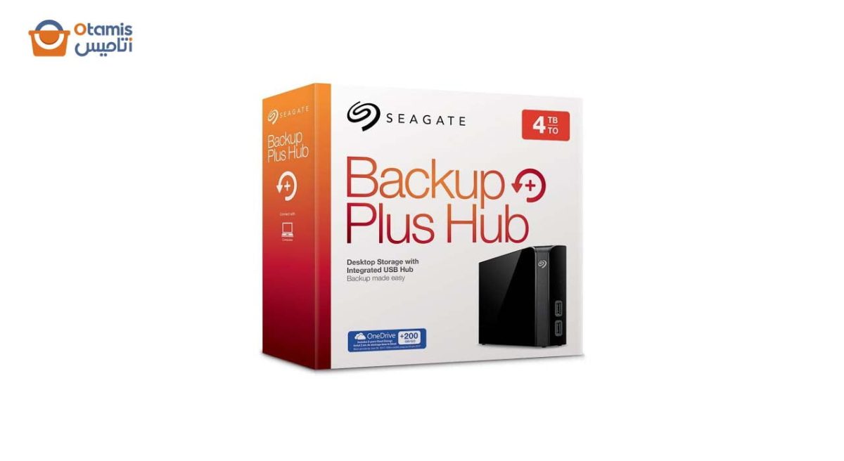 خرید هارد اکسترنال سیگیت Backup Plus Hub Desktop 4TB