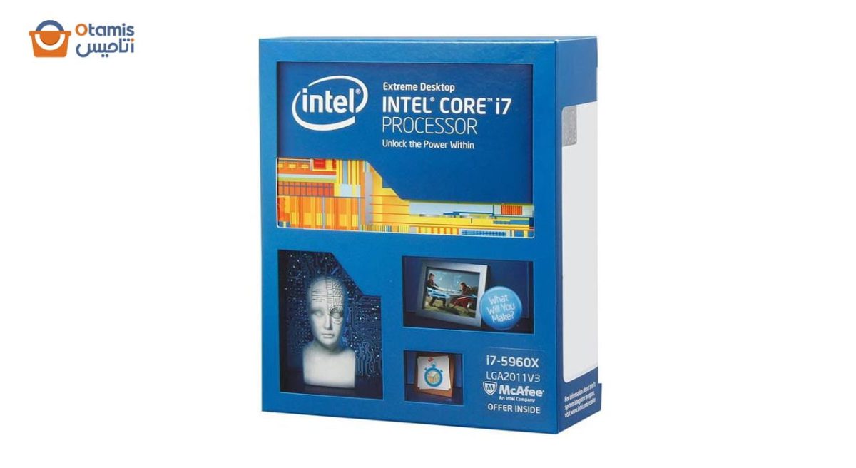جعبه پردازنده مرکزی Core i7-5960X