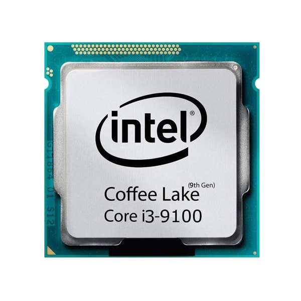 تصویر سی پی یو اینتل مدل Core i3-9100 Coffee Lake تری