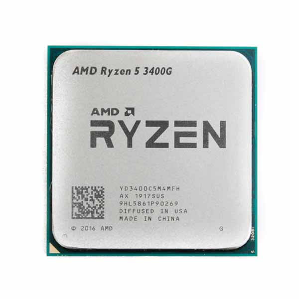 تصویر پردازنده مرکزی Ryzen 5 3400G
