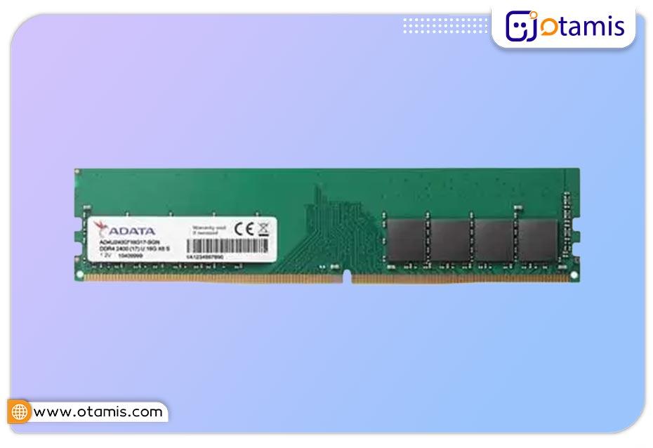 رم کامپیوتر DDR4 تک کاناله 2400 مگاهرتز ای دیتا مدل PC4-19200 ظرفیت 16 گیگابایت