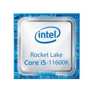 تصویر با کیفیت سی پی یو اینتل مدل Core i5-11600K Rocket Lake تری