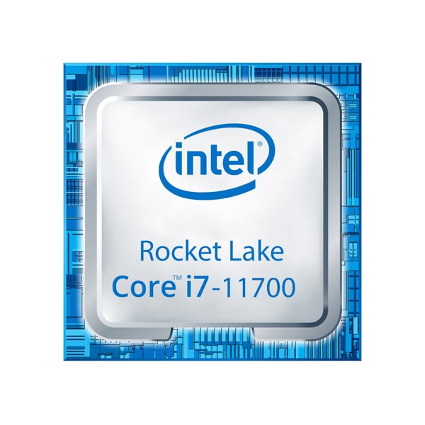 تصویر سی پی یو اینتل مدل Core i7-11700 Rocket Lake تری