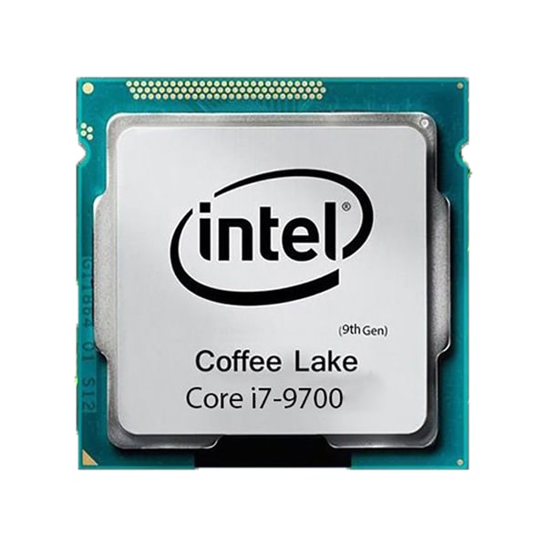 تصویر سی پی یو اینتل مدل Core i7 9700 Coffee Lake تری