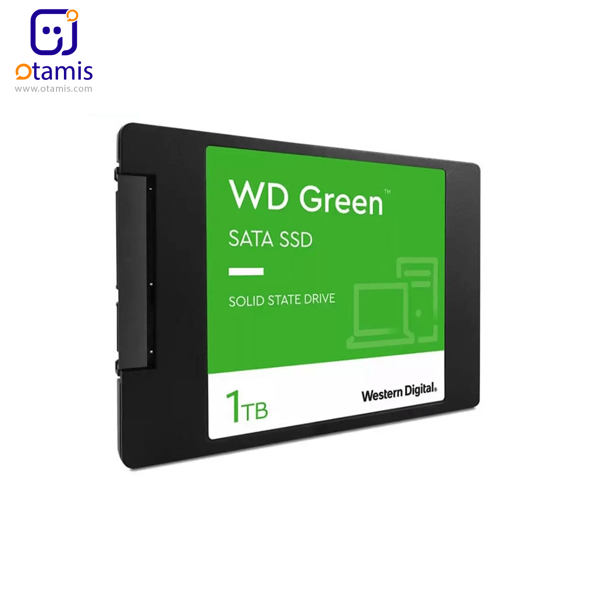 اس اس دی اینترنال وسترن دیجیتال مدل Green WDS100T3G0A ظرفیت 1 ترابایت