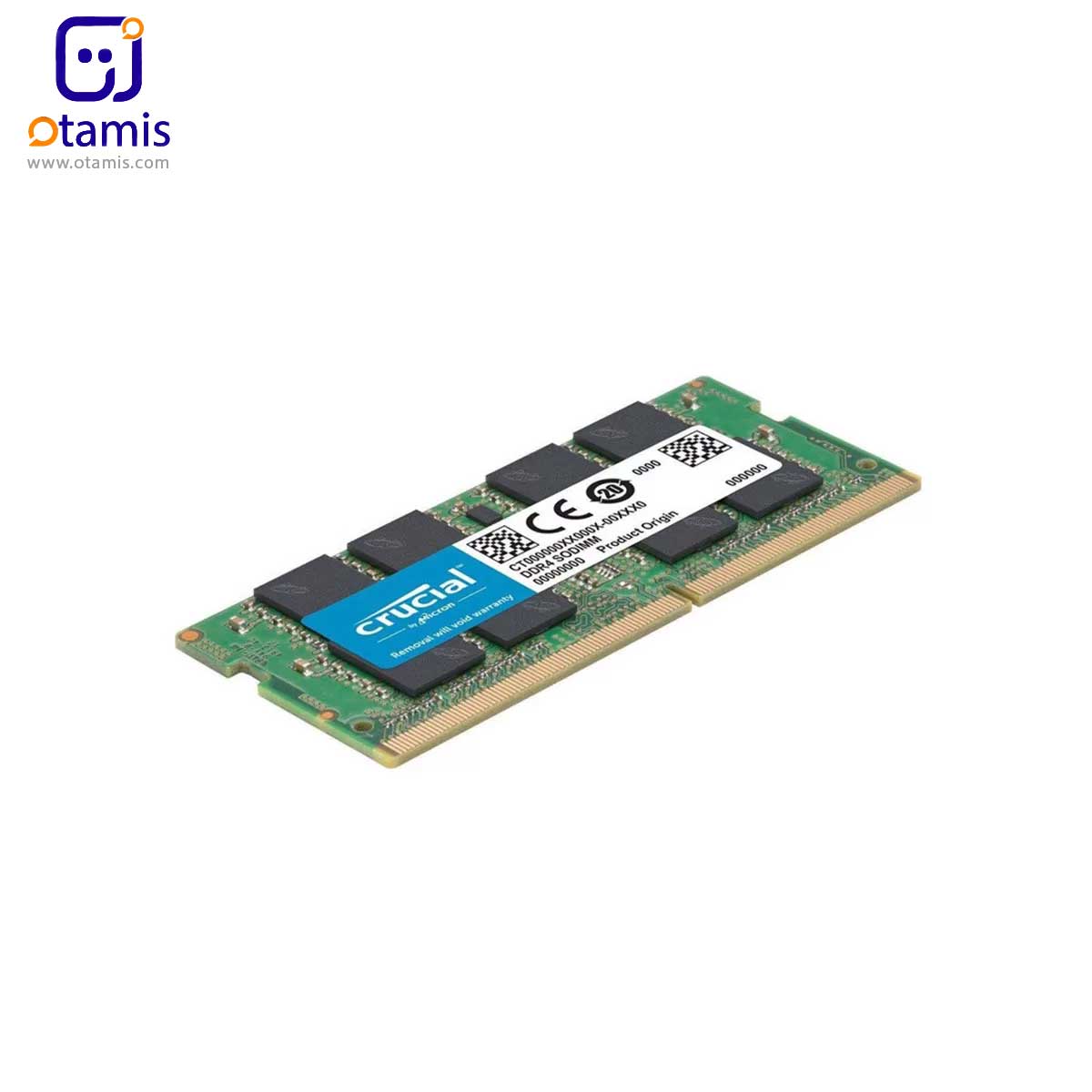 Crucial DDR4 3200MHz CL22 Single Channel Laptop RAM 16GB