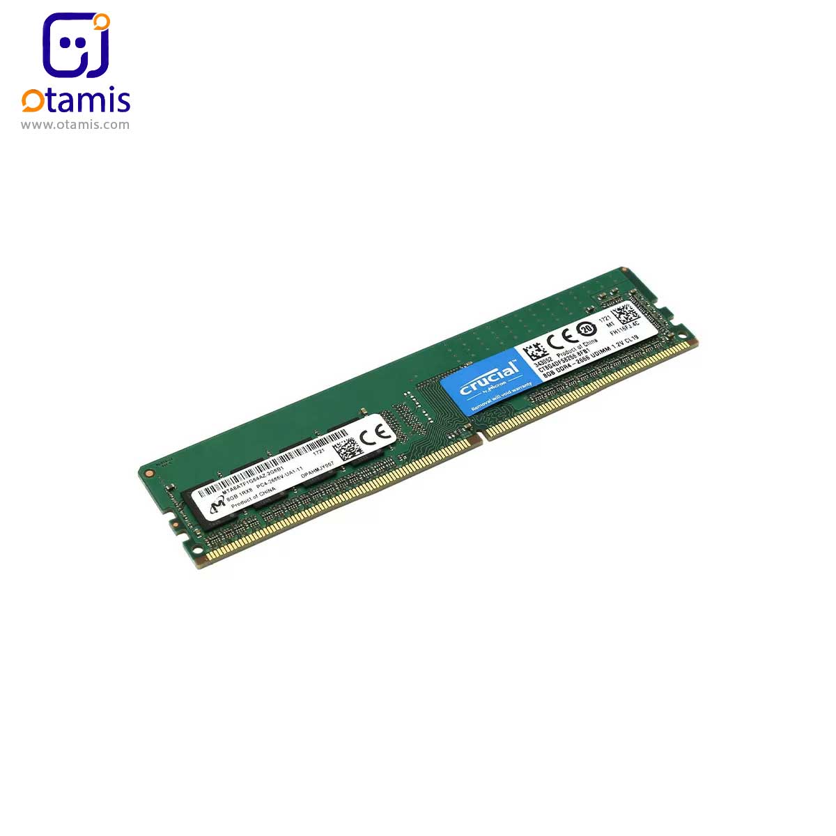 Crucial DDR4 3200MHz CL22 Single Channel computer RAM 8GB