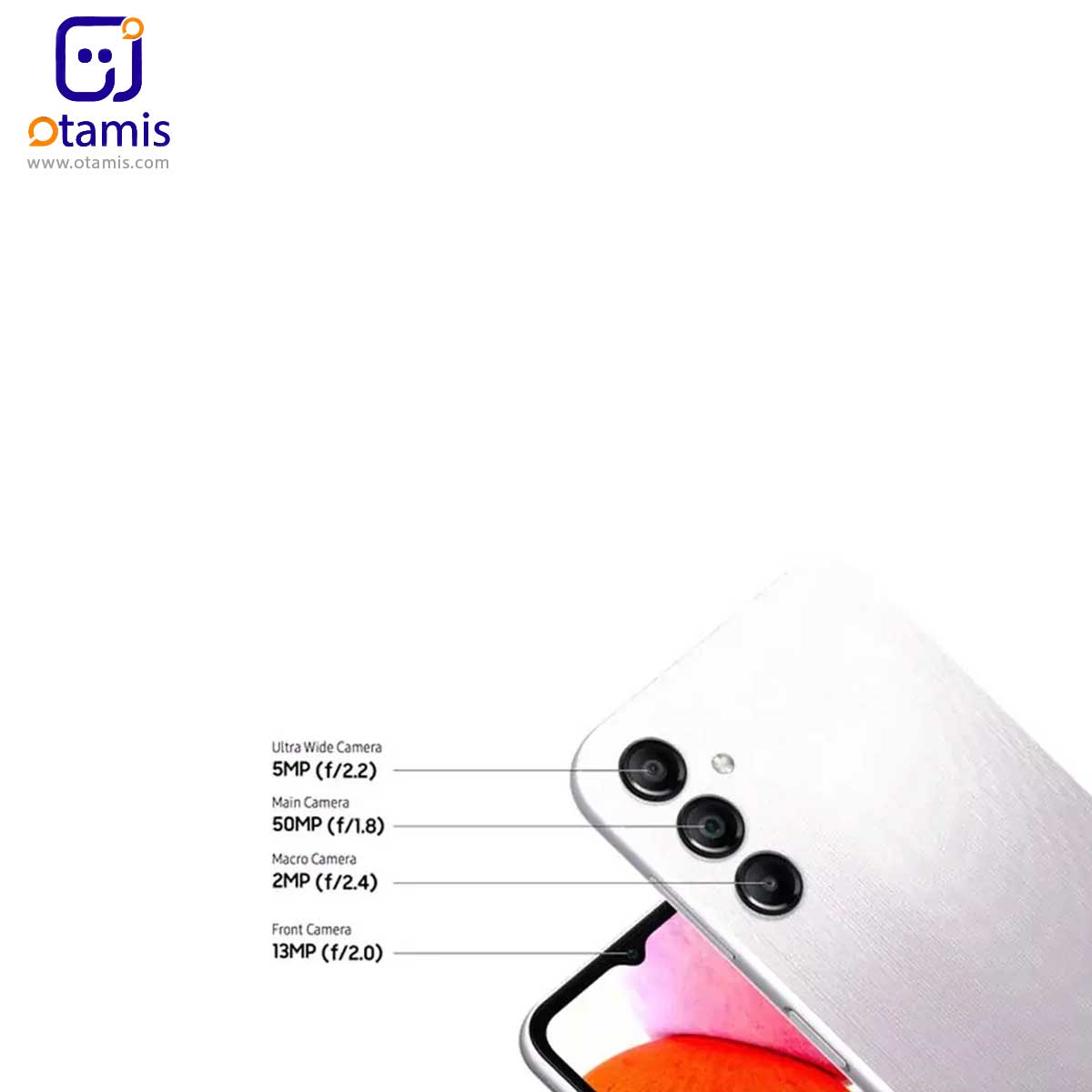 گوشی موبایل سامسونگ مدل Galaxy A14 4G دو سیم کارت ظرفیت 128 گیگابایت و رم 6 گیگابایت